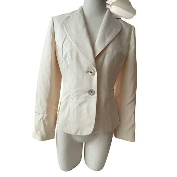 Ann Taylor Women Silk Coat Size 2P - Picture 2 of 14